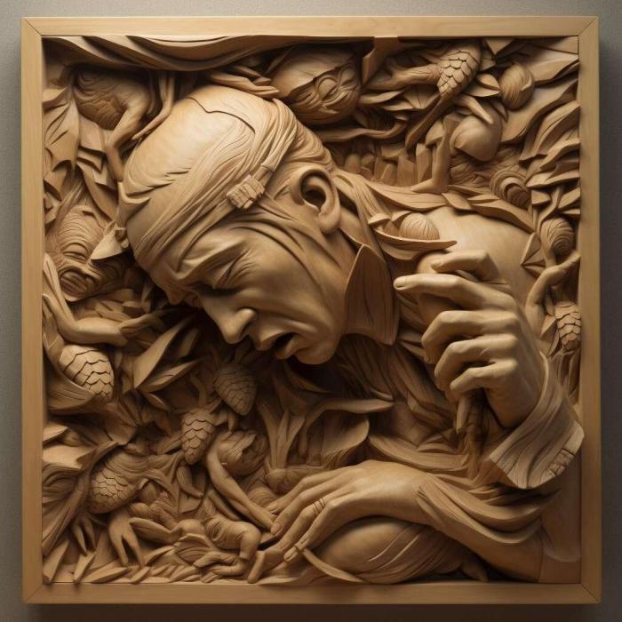 نموذج ثلاثي الأبعاد لآلة CNC 3D Art 